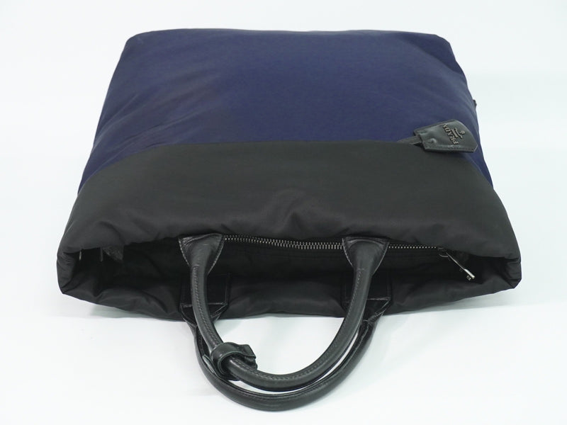 Prada Convertible Double Tessuto Navy Nylon Bag