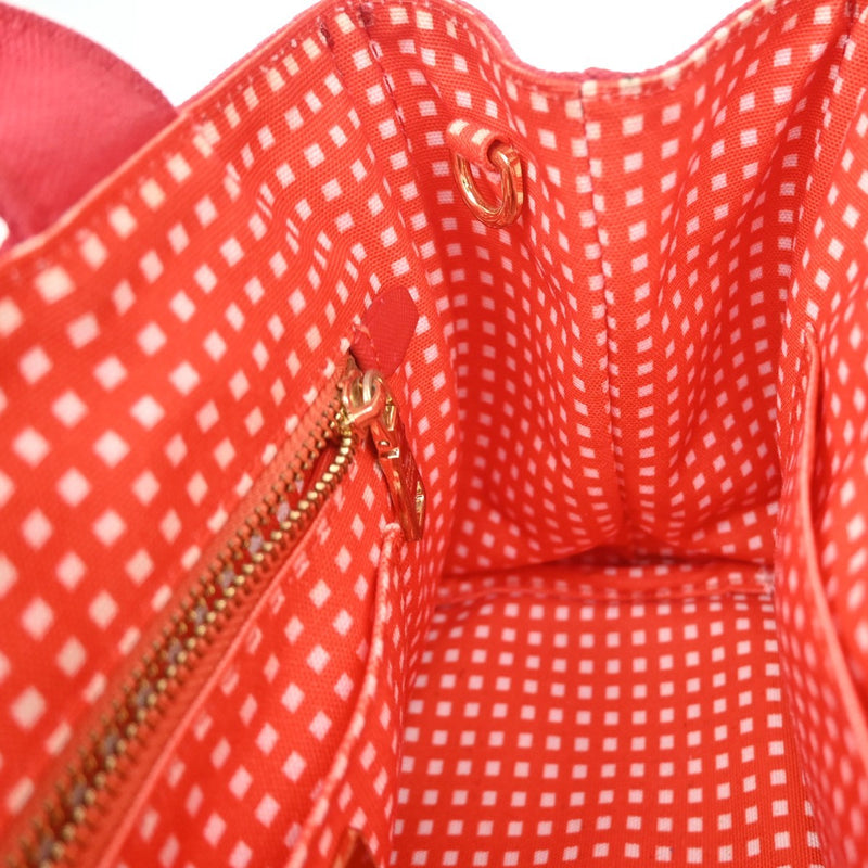 Prada Canapa Canvas Red Bag