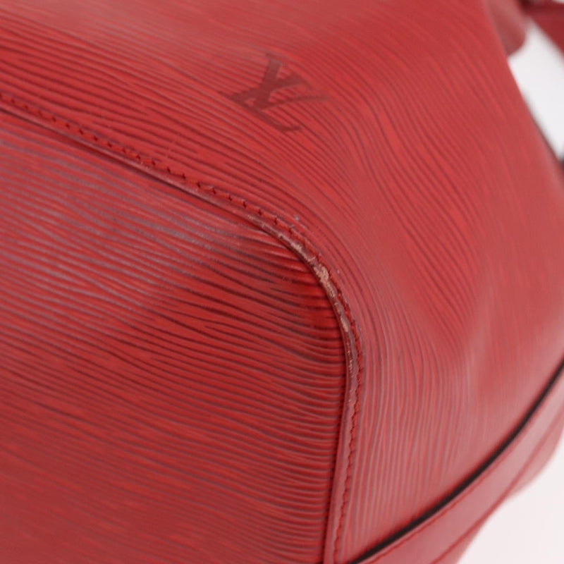 Louis Vuitton Petit Noe Nm Epi Leather Red Bag