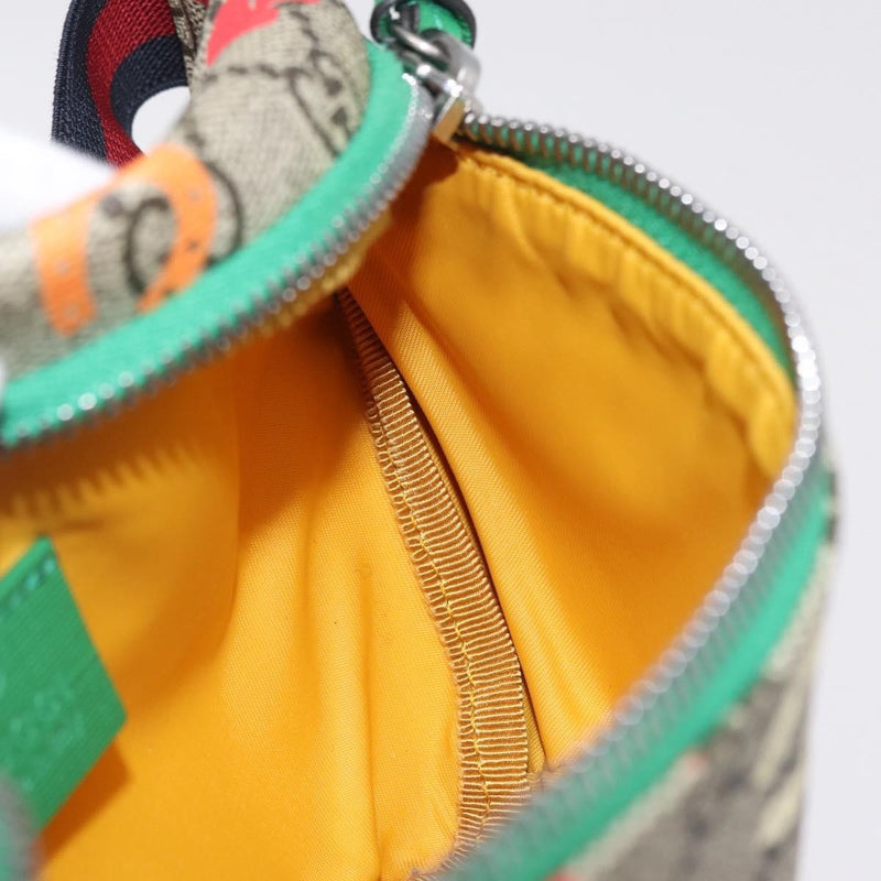 Gucci Childrens Belt Bag Printed Gg Coated Canvas Beige