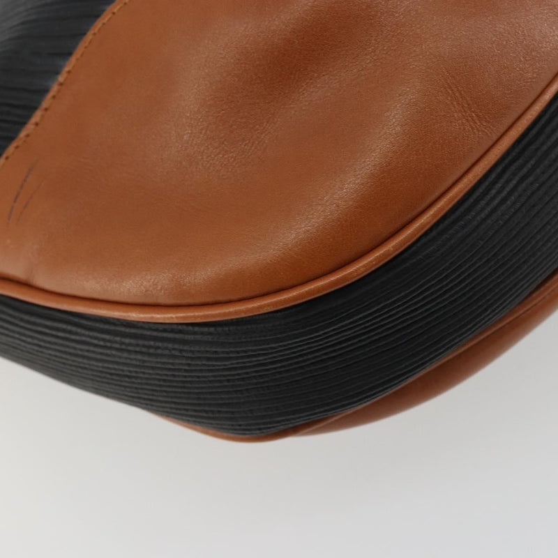 Salvatore Ferragamo Shoulder Leather Black Bag