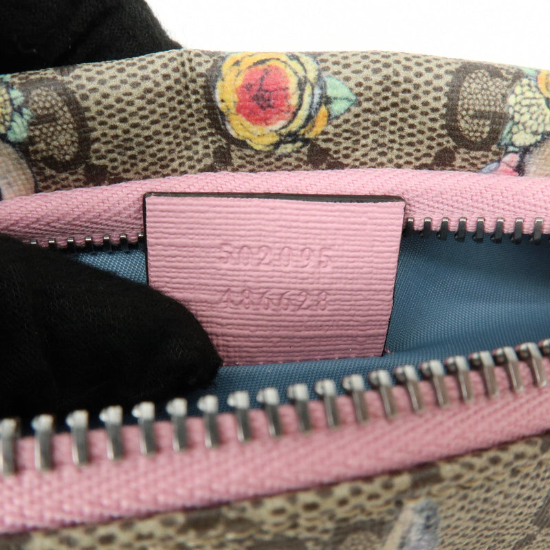 Gucci Childrens Belt Printed Gg Coated Canvas Beige Bag