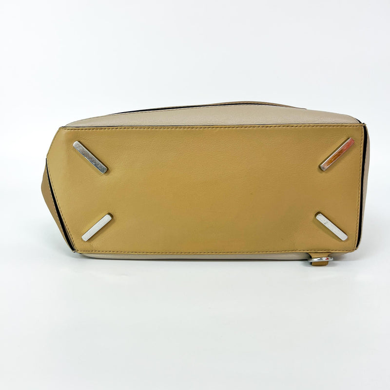 Loewe Puzzle Patchwork Leather Brown Calfskin Bag