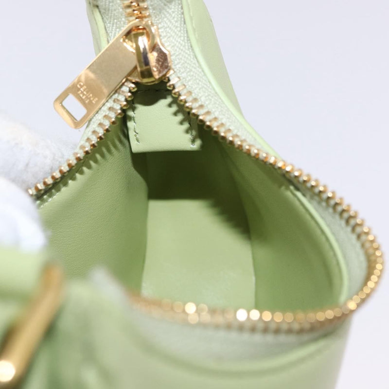 Celine Ava Leather Green Bag