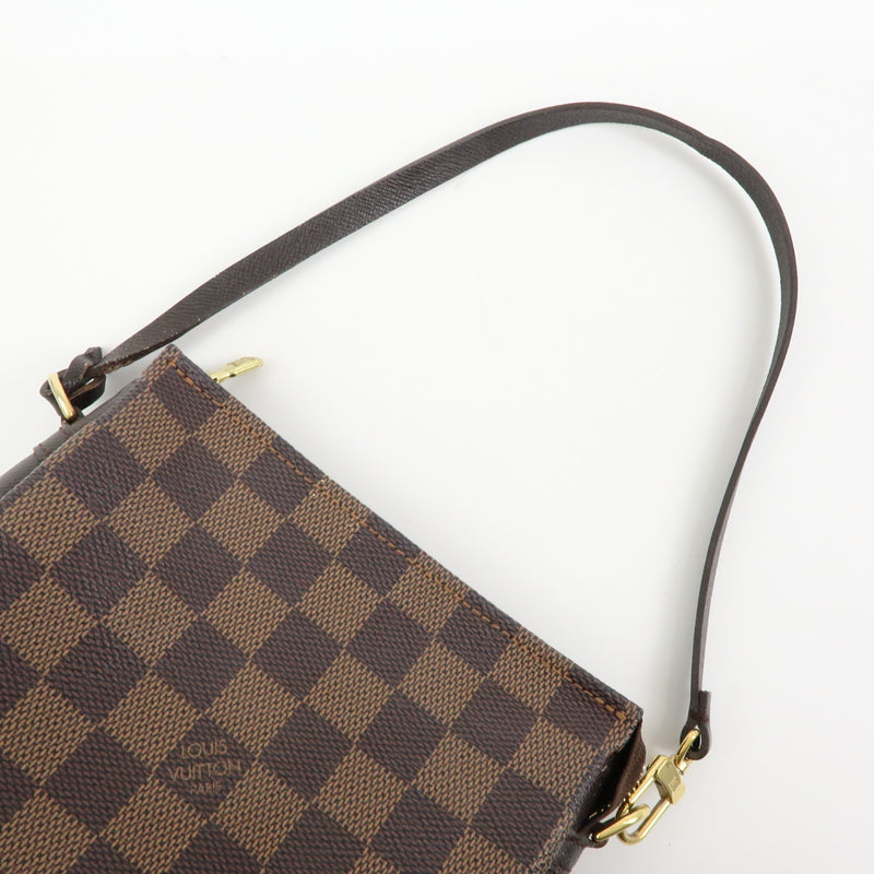 Louis Vuitton Trousse Make Up Damier Brown Canvas Bag