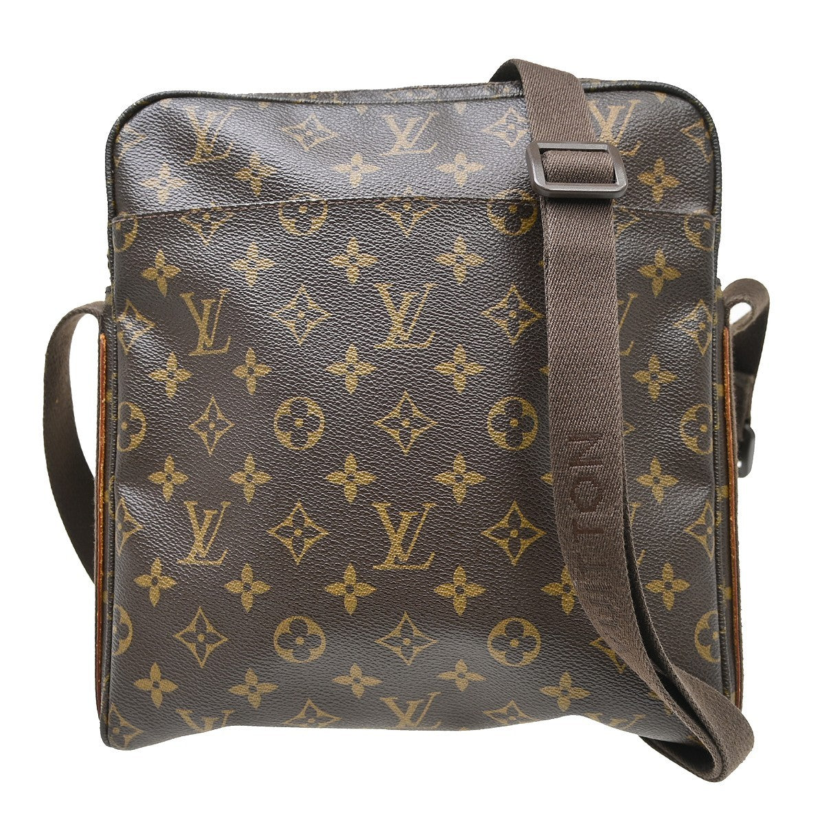 Louis Vuitton Trotteur Beaubourg Monogram Canvas Brown Bag