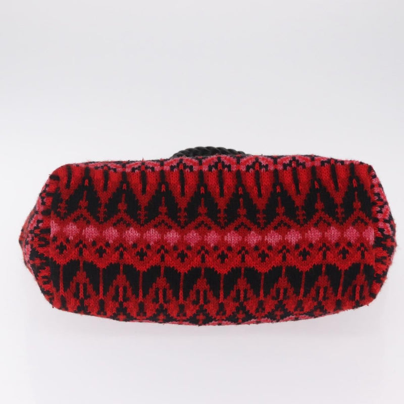 Fendi Vintage Wool Red Bag