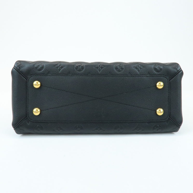 Louis Vuitton Vosges Whipstitch Monogram Empreinte Leather Black Bag