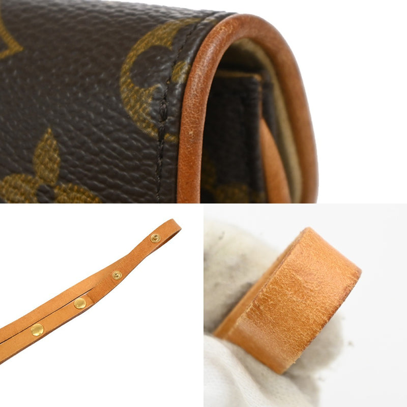 Louis Vuitton Florentine Pochette Canvas Brown Bag