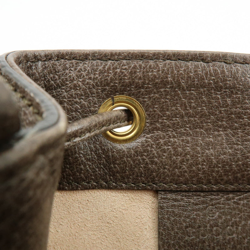 Gucci Ophidia Bucket Gg Coated Canvas Beige Bag