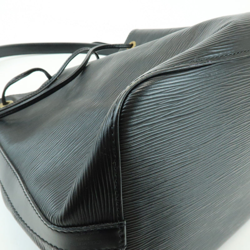 Louis Vuitton Petit Noe Epi Leather Black Bag
