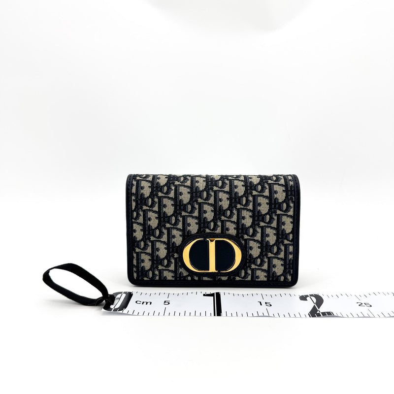 Christian Dior 30 Montaigne 2-In-1 Oblique Canvas Beige Bag