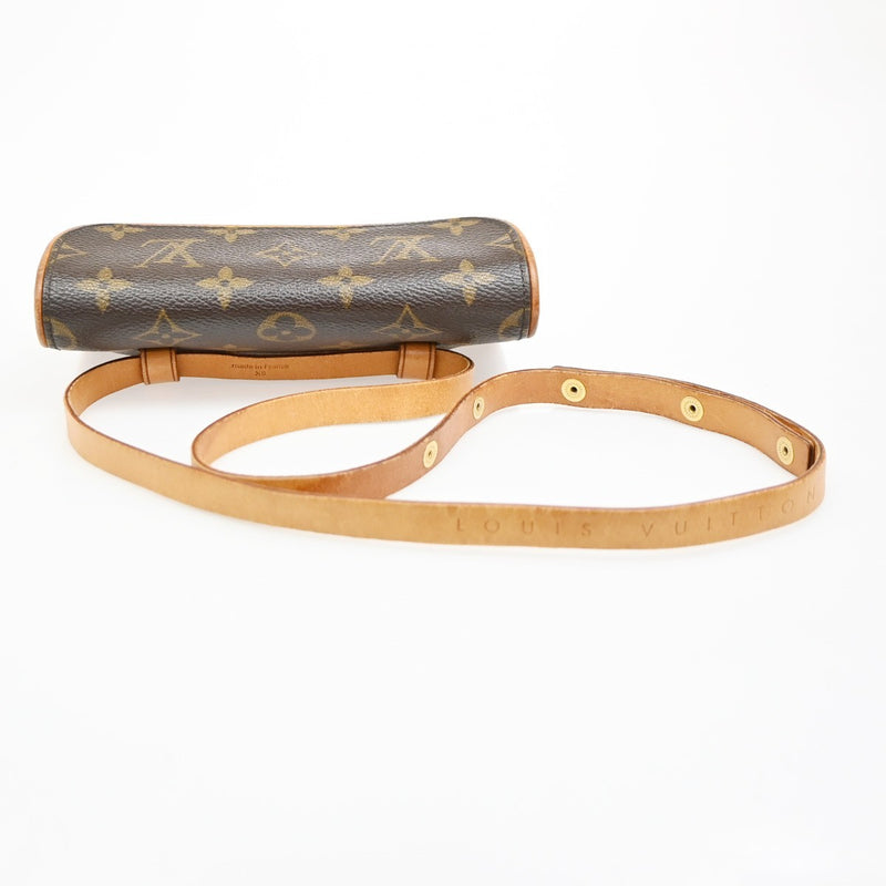 Louis Vuitton Florentine Pochette Canvas Brown Bag