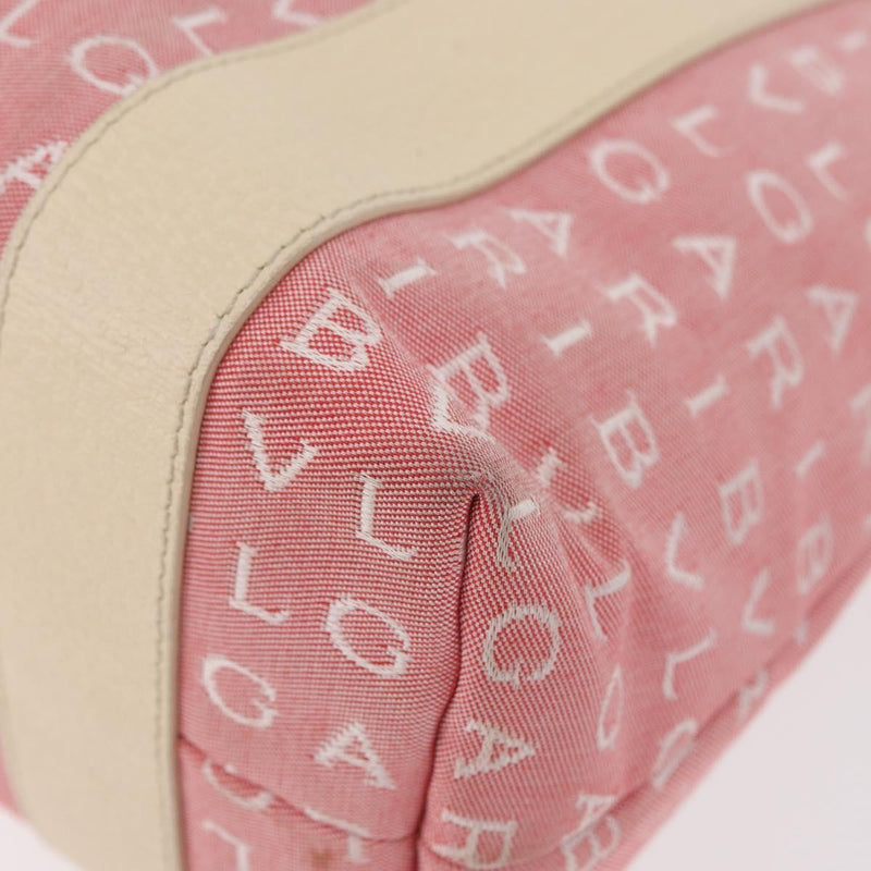 Bvlgari Logomania Canvas Pink Bag
