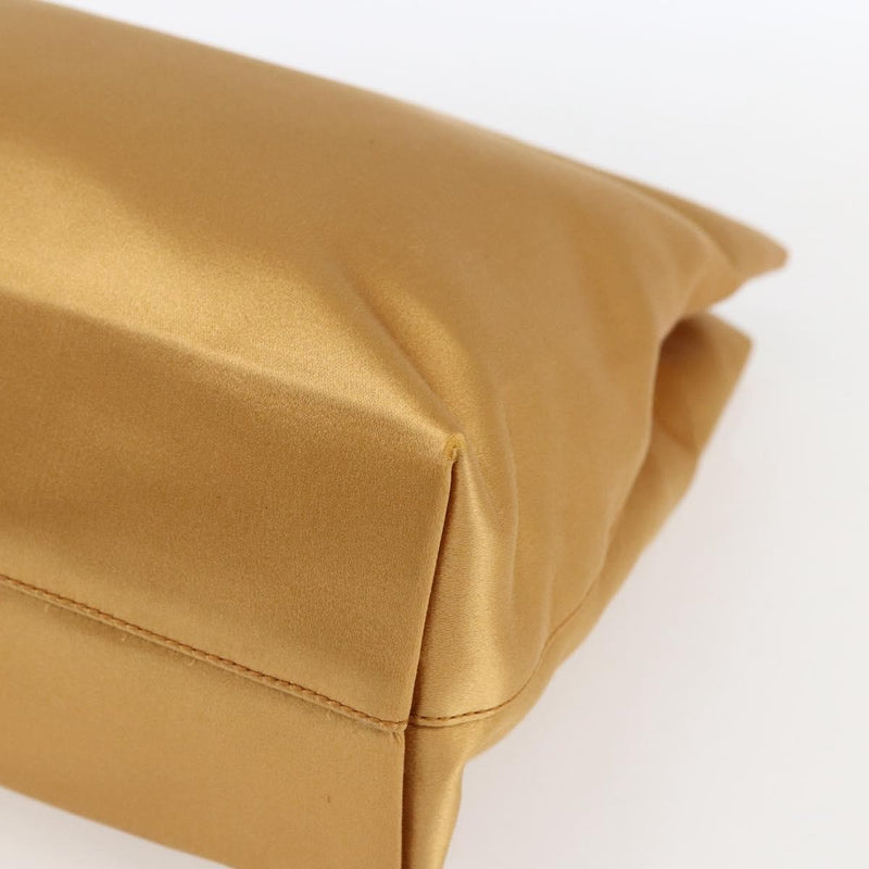 Prada Chain Satin Gold Bag
