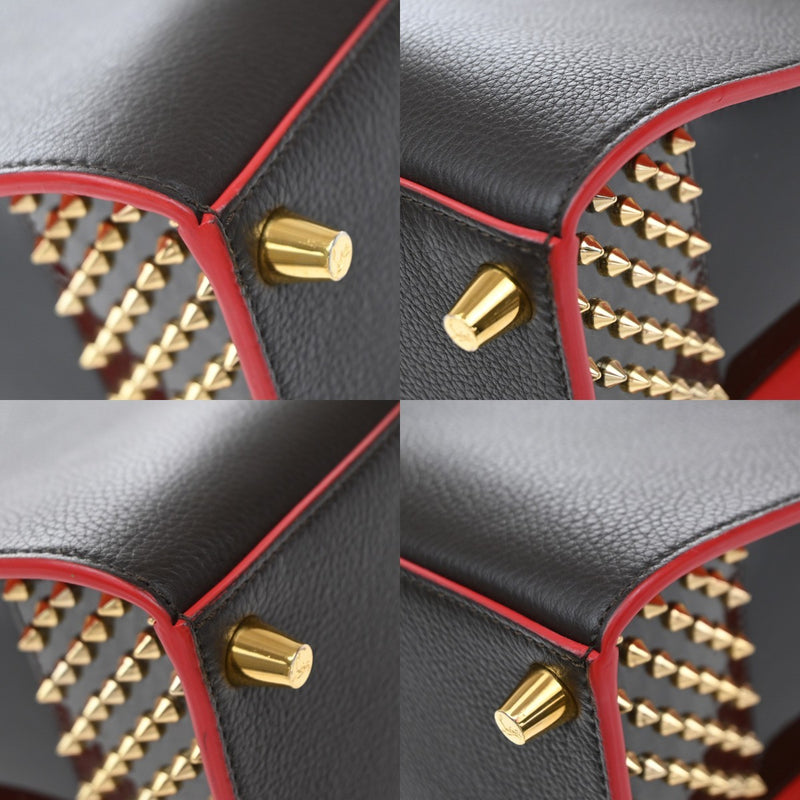 Christian Louboutin Paloma Printed Leather Brown Bag