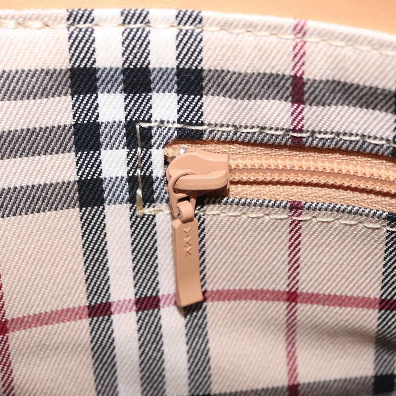 Burberry Handbag Leather Beige Bag
