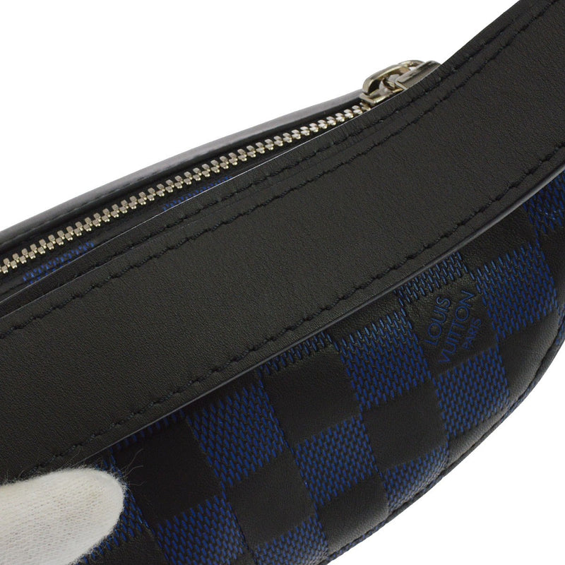 Louis Vuitton Campus Bumbag Damier Infini 3d Leather Black Bag