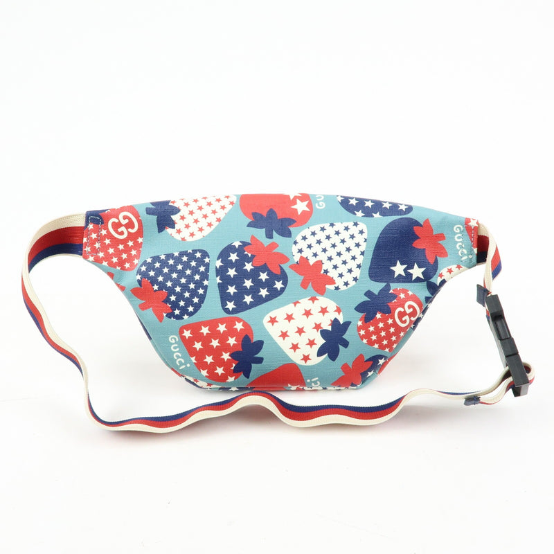 Gucci Childrens Belt Printed Coated Canvas Multicolour Bag