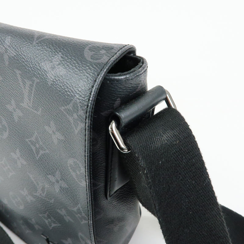 Louis Vuitton District Messenger Monogram Eclipse Canvas Gray