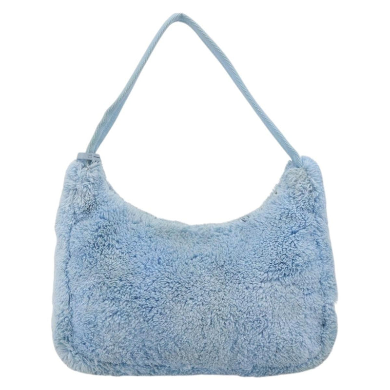 Prada Re-Edition 2000 Hobo Terry Cloth Blue