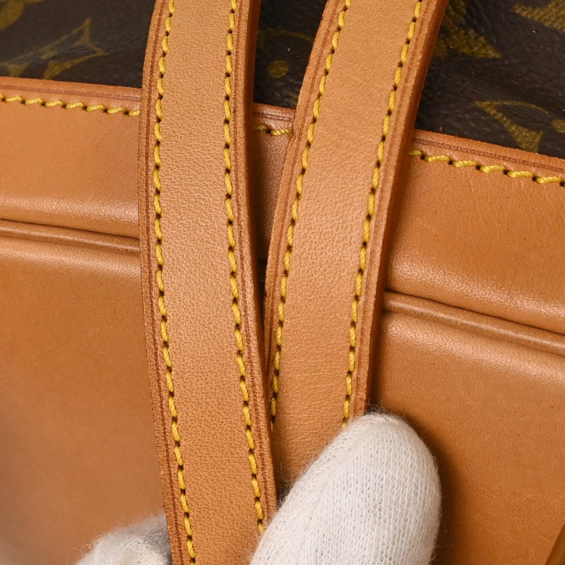 Louis Vuitton Vintage Montsouris Monogram Canvas Brown Bag