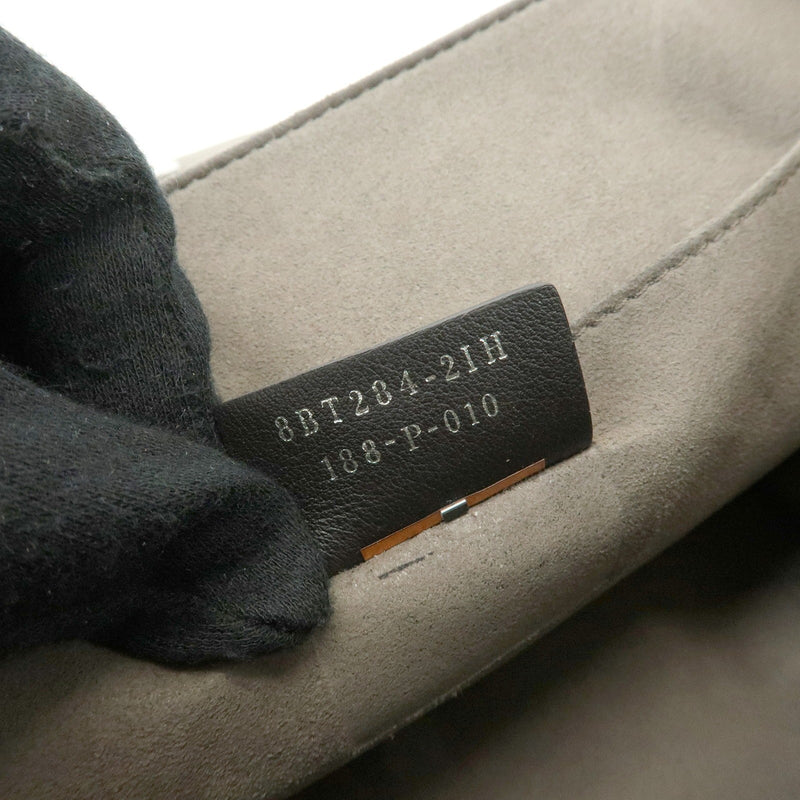 Fendi Kan I F Leather Gray Bag