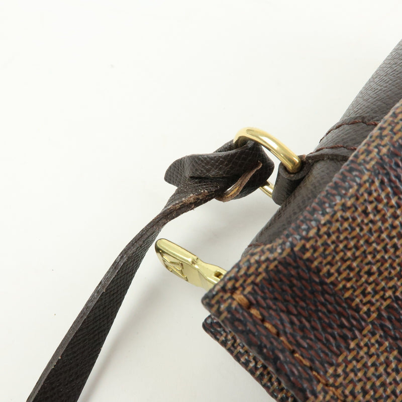 Louis Vuitton Trousse Make Up Damier Brown Canvas Bag
