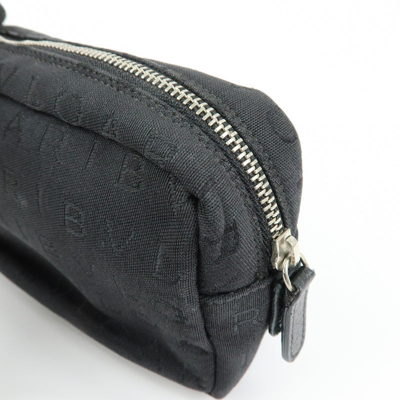 Bvlgari Pouch Canvas Black