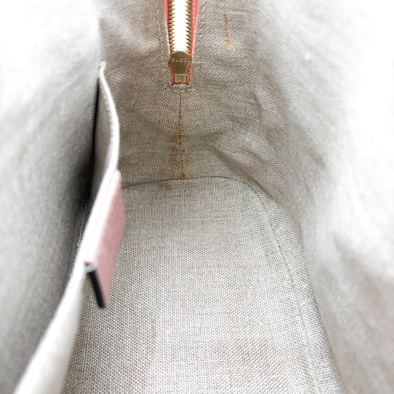 Gucci Convertible Dome Satchel Microguccissima Leather Pink