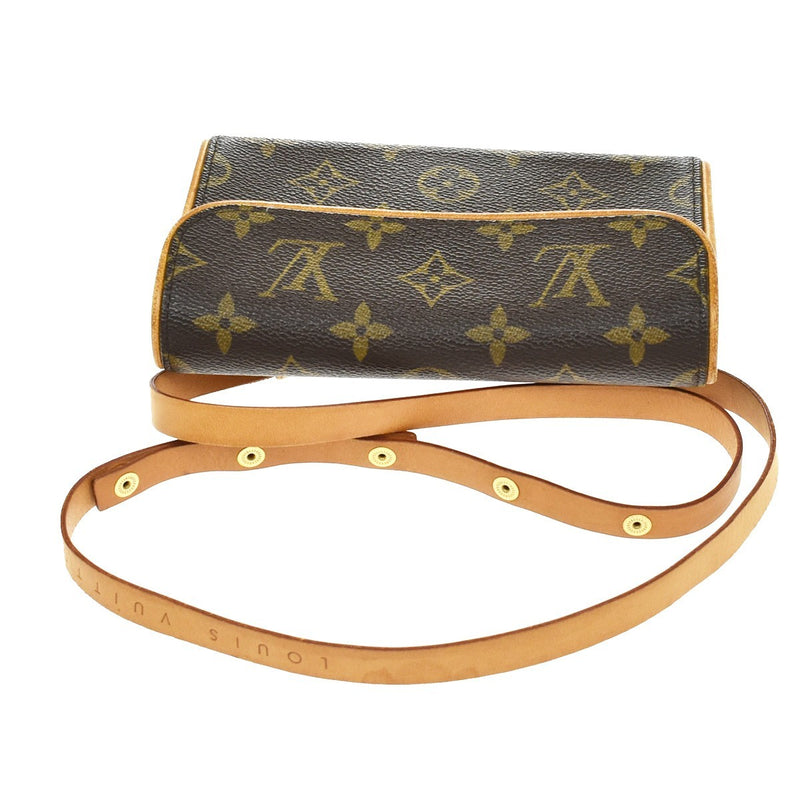 Louis Vuitton Florentine Waist Monogram Canvas Brown Bag