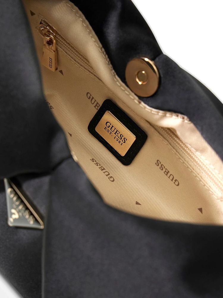 Guess Crossbody Bag — Black Polyester