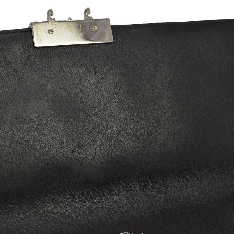 Christian Dior Black Cannage Leather Bag