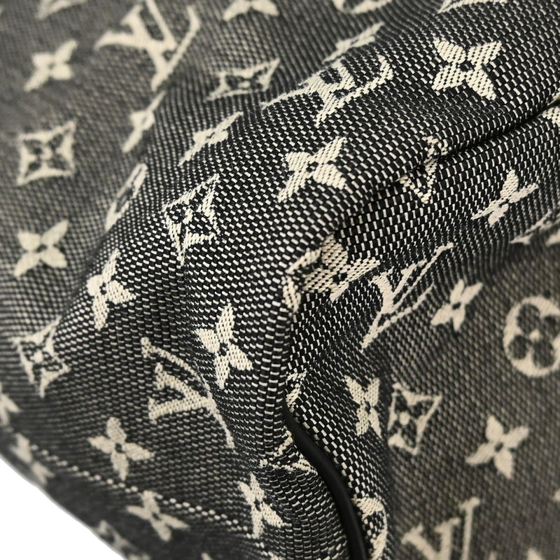 Louis Vuitton Lucille Mini Lin Black Canvas Bag