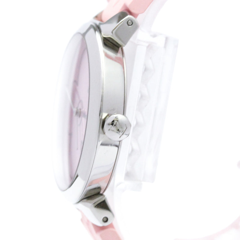 Louis Vuitton Tambour Quartz Stainless Steel And Monogram Rubber Watches