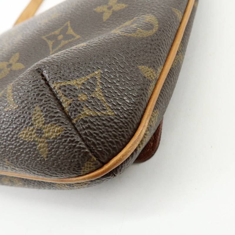 Louis Vuitton Musette Tango Monogram Canvas Brown Bag