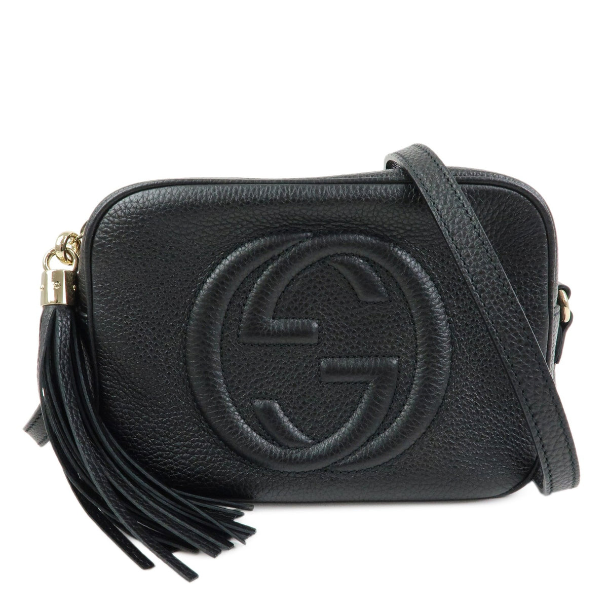 Gucci Soho Disco Leather Black Bag