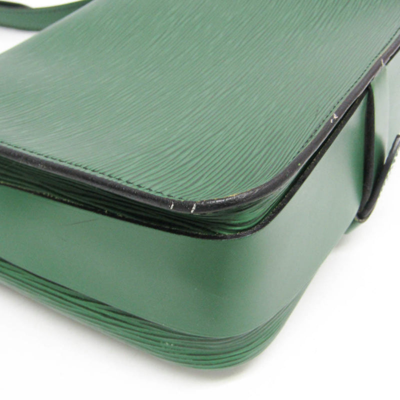 Louis Vuitton Cartouchiere Epi Leather Green Bag