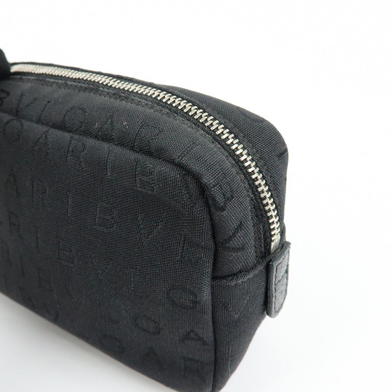 Bvlgari Pouch Canvas Black