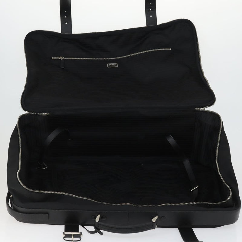 Prada Suitcase Re-Nylon And Saffiano Black Bag