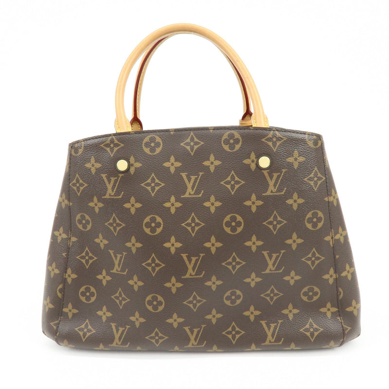 Louis Vuitton Montaigne Monogram Canvas Brown Bag
