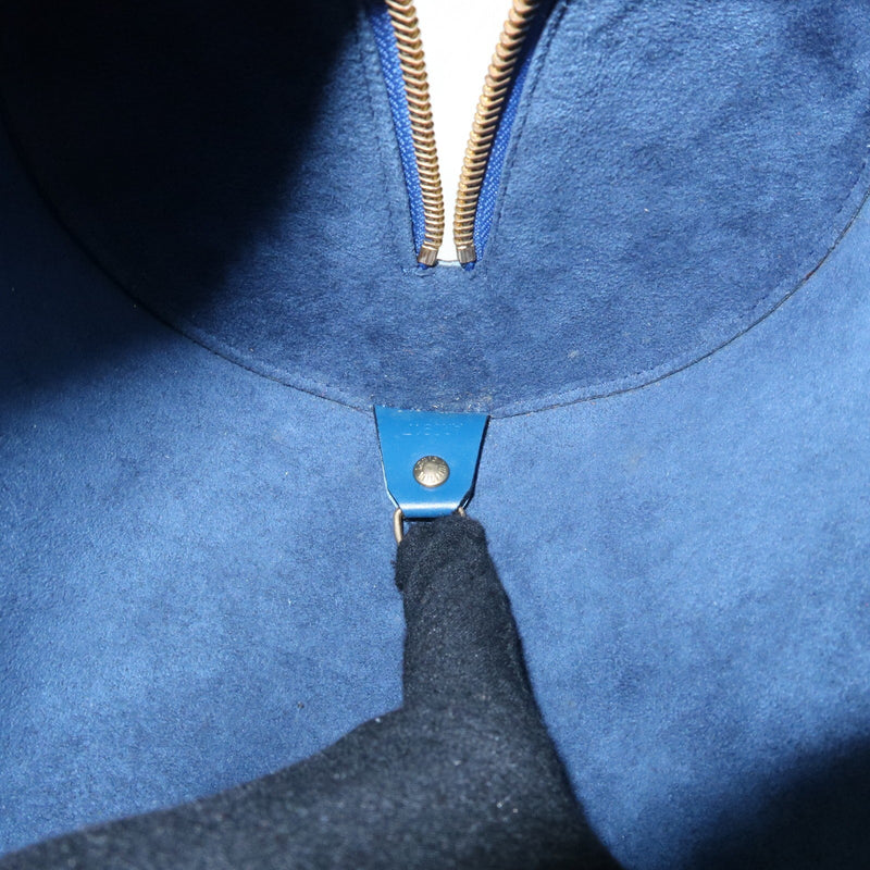Louis Vuitton Soufflot Epi Leather Blue Bag