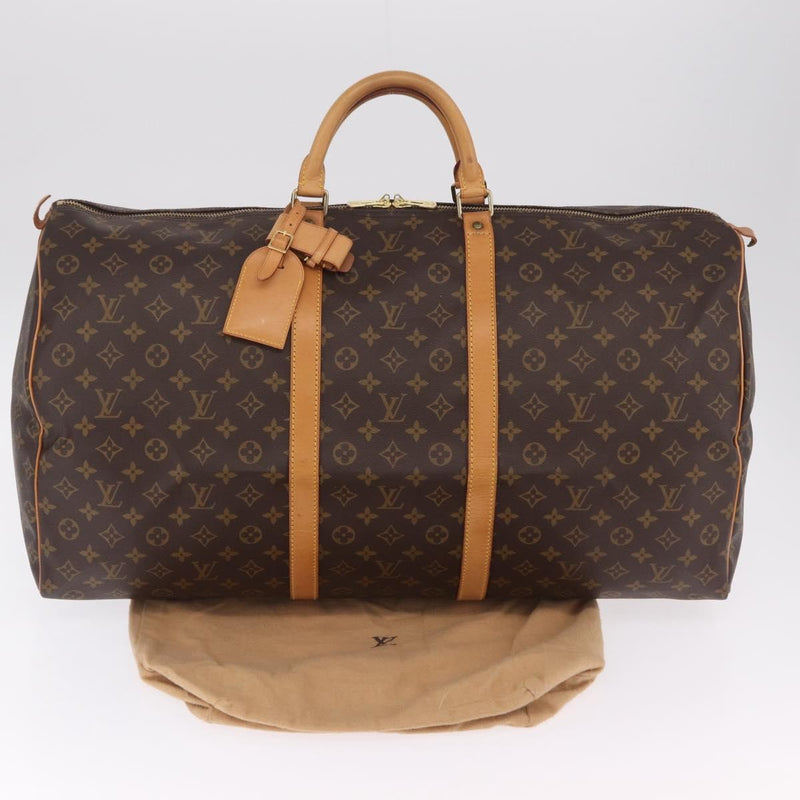 Louis Vuitton Keepall Monogram Canvas Brown Bag