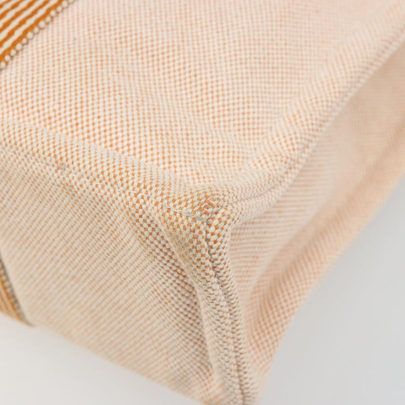 Hermes Fourre Tout Toile Orange Canvas Bag