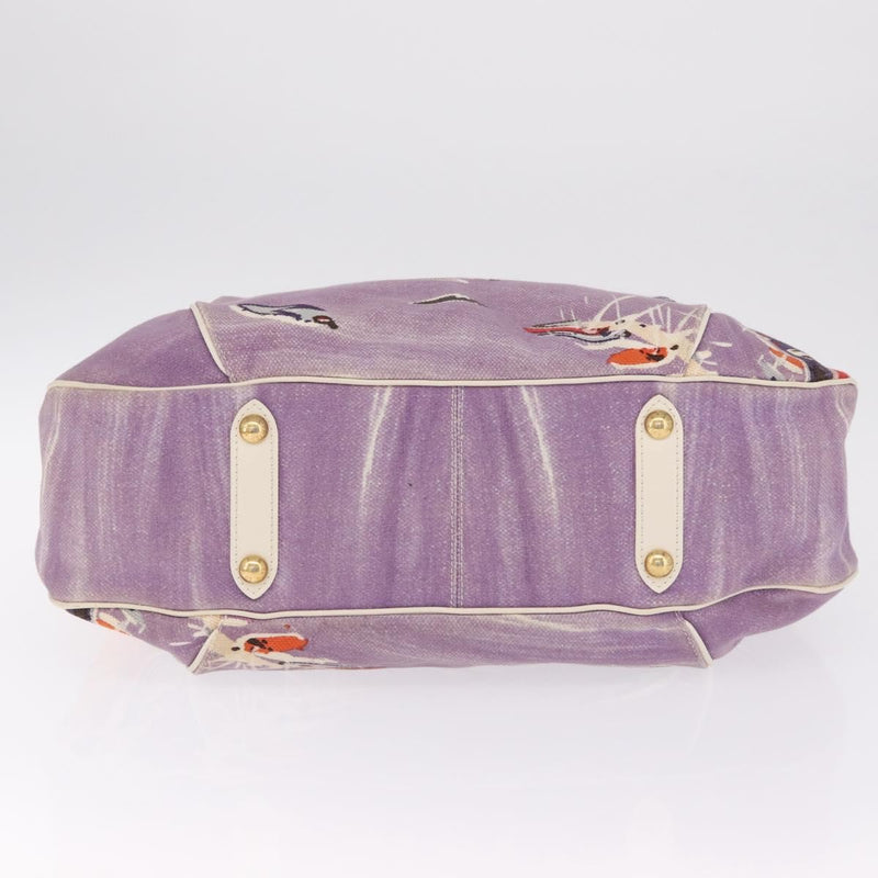 Louis Vuitton Galliera Riviera Cruise Canvas Purple Bag