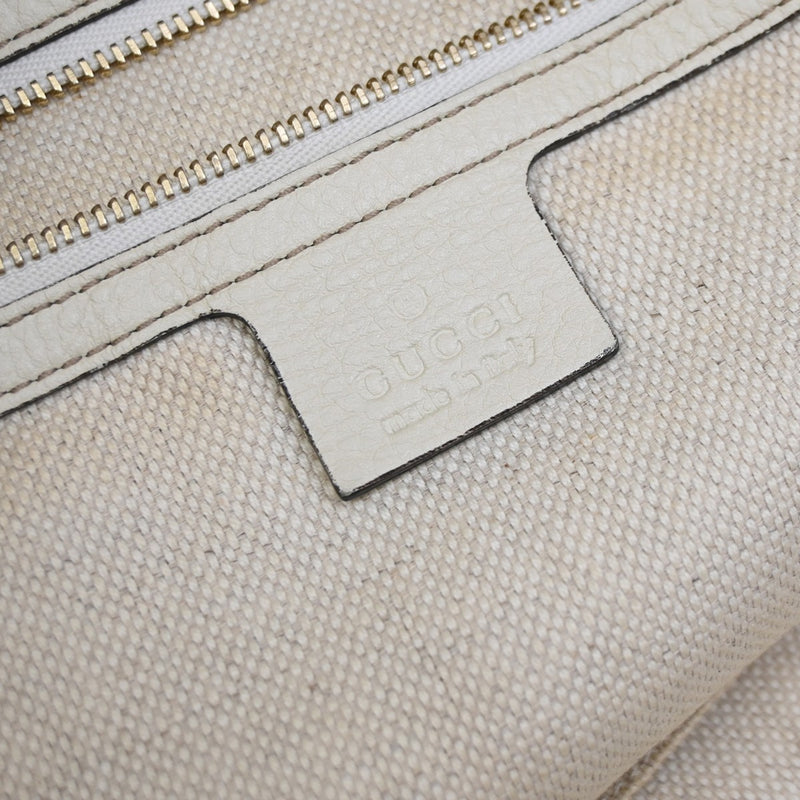 Gucci Soho Messenger Leather White