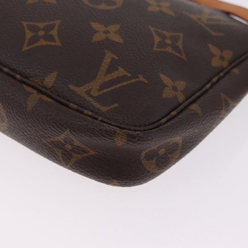 Louis Vuitton Pochette Accessoires Nm Monogram Canvas Brown Bag