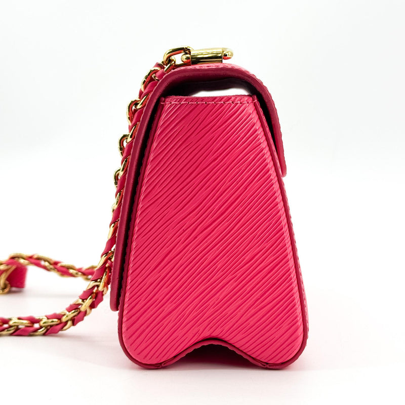Louis Vuitton Braided Chain Twist Epi Leather Pink Bag