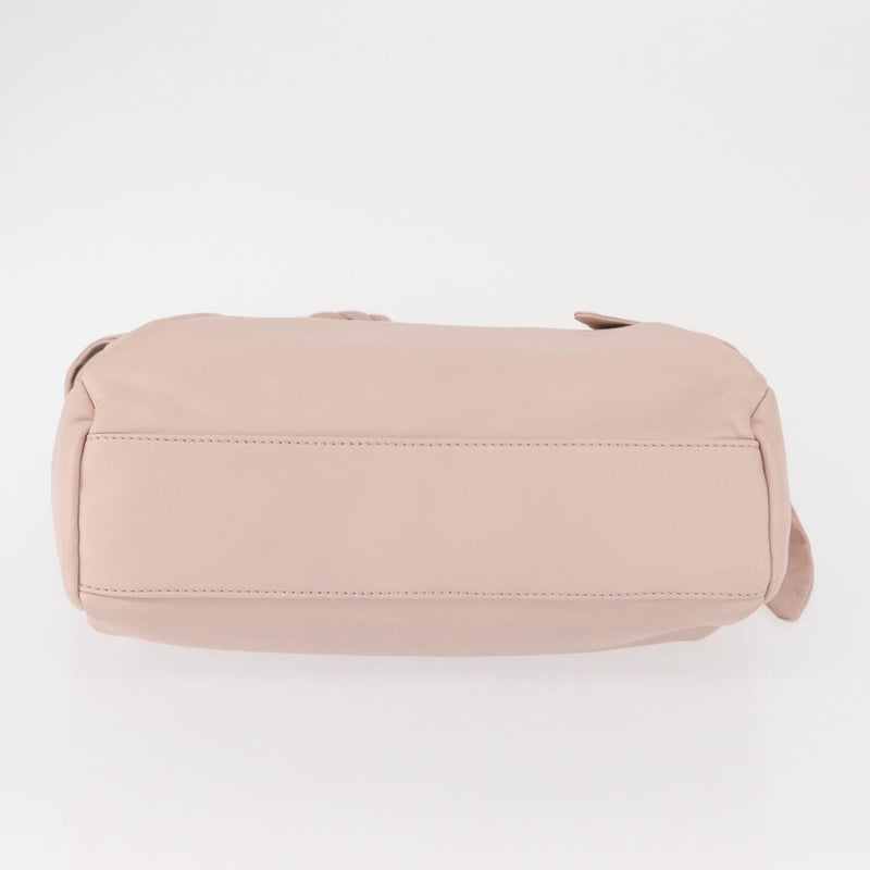 Salvatore Ferragamo Vala Leather Pink Bag