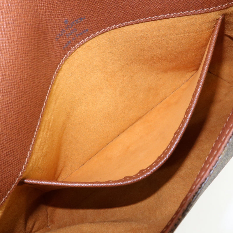 Louis Vuitton Musette Tango Monogram Canvas Brown Bag